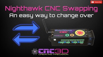 CNC How-To - Swapping from xPROV5 / GRBL to Nighthawk controller the easy way.