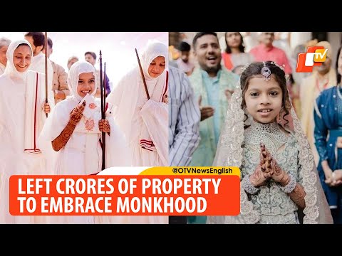 Gujarat Diamond Merchant’s Daughter Gives Up Luxury To Embrace Monkhood