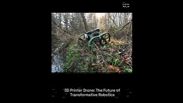 3D Printer Drone | groundbreaking innovation | AI