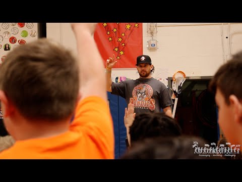 District Spotlight -- Buffalo Bandits visit Heim Elementary School