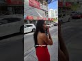 Miami Street Encounter with a Gorgeous Woman #MiamiVibes #StreetInterview