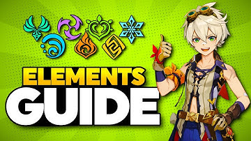 EVERYTHING about ELEMENTAL REACTIONS in Genshin Impact!...