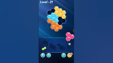 Block Hexa Puzzle Regular A Level 21 Walkthrough