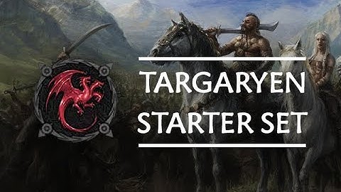 A Song of Ice & Fire TMG: Targaryen Starter Set