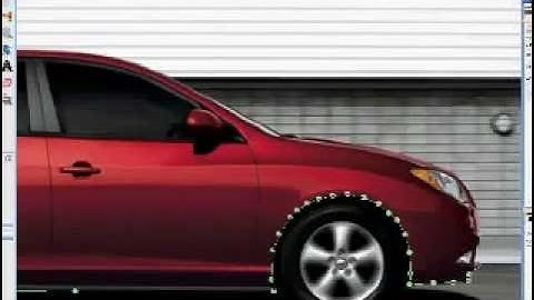 how to lower a car in gimp