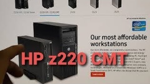 Hp z220 cmt workstation i3-2100 ม อสอง