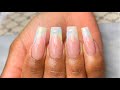 HOW TO: Pastel Tie Dye French Nail &amp; 3D Design| *FULL SET* Acrylic Nails Tutorial