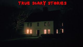 12 True Scary Stories To Keep You Up At Night (Horror Compilation W/ Rain Sounds)