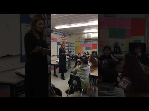 Stana Katic @ Ardella B. Tibby Elementary School - Read Across America Day (Mar. 2, 2018)