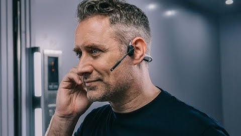 Aftershokz OpenComm - Wireless Bone Conduction Headset