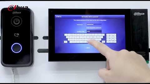 Dahua ip Video Door Phone