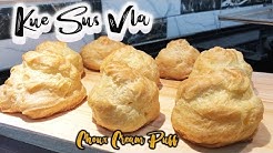 RESEP KUE SUS VLA ANTI KEMPES ANTI GAGAL | CHOUX CREAM PUFF - Durasi: 4.45. 