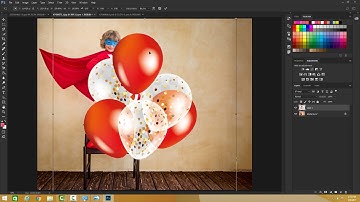 Photoshop - Arranging Layers
