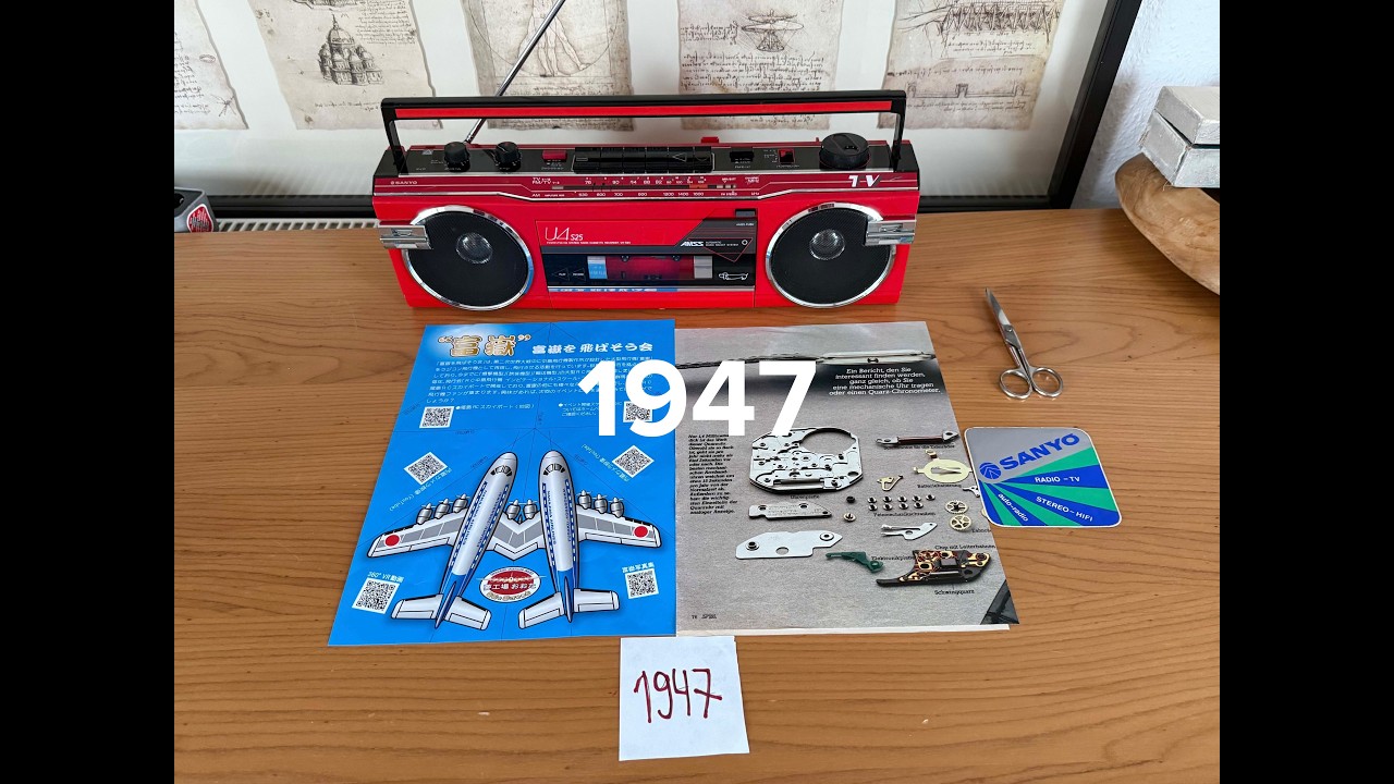 Japan. 1947. Sanyo. How it started. Pure 80s. - YouTube