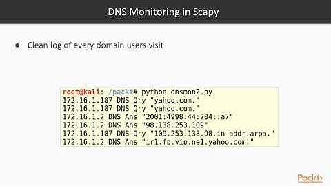 25 DNS Monitoring