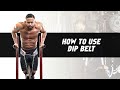 How to Use Dip Belt for Pull-up Exercises | DMoose