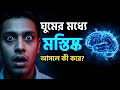 ঘুমের সময় আমাদের মস্তিষ্ক আসলে কী করে? 🧠❓