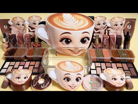 Ballerina Cappuccina Slime Mixing Random Into Slime!Satisfying Slime #ASMR#Slime#satisfying