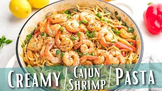 Creamy Cajun Shrimp Pasta image
