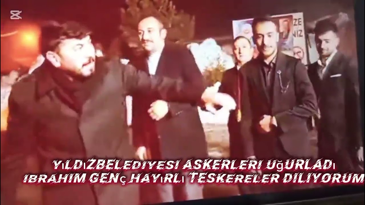 İbrahim genç sivas yıldızbelediyesi askerleri uğurladı ibrahim genç olarak hayırlı teskereler