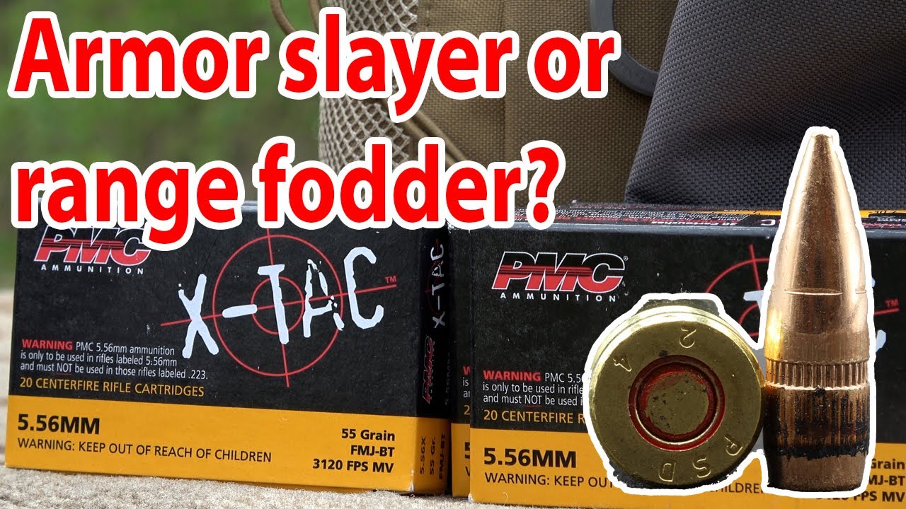 5.56x45mm, 55gr FMJ "M193" PMC X-TAC