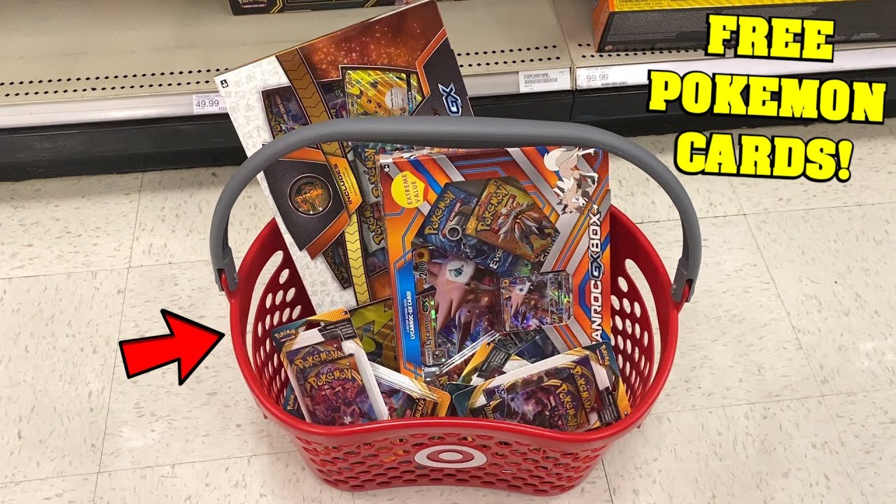 How To Get Free Pokemon Cards From Any Store In 2020 Works Everytime Opening Packs Youtube