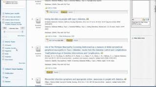 Find Articles in CINAHL