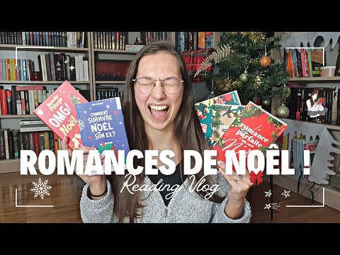 On se lance dans les Romances de Noël ! ☃️ | Reading Vlog | BookMas 15