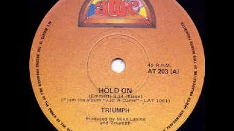Triumph - Hold On (Vinyl LP Rip)
