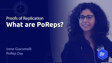 PoRep Day 2020 // What are PoReps? - Irene Giacomelli