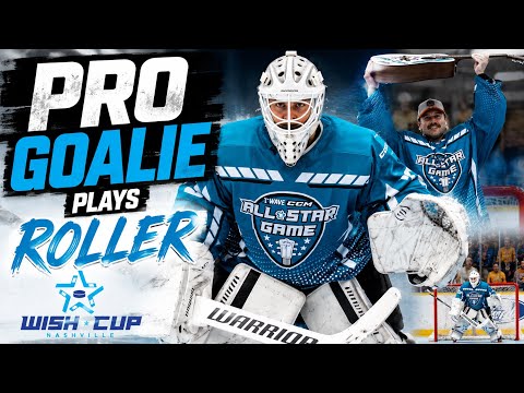 Can a Pro Goalie Survive Roller Hockey? Wish Cup All-Star + Pro