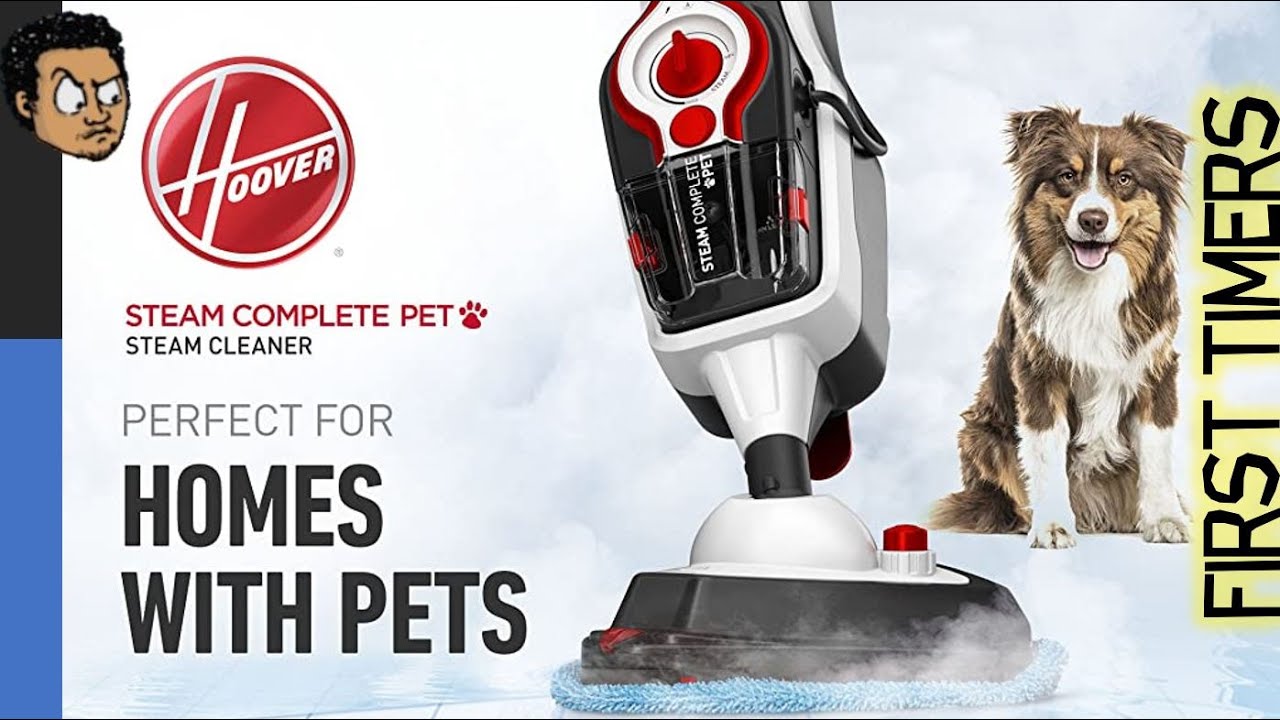 Hoover Complete Pet Steam Mop with Removable Handheld Steamer - YouTube