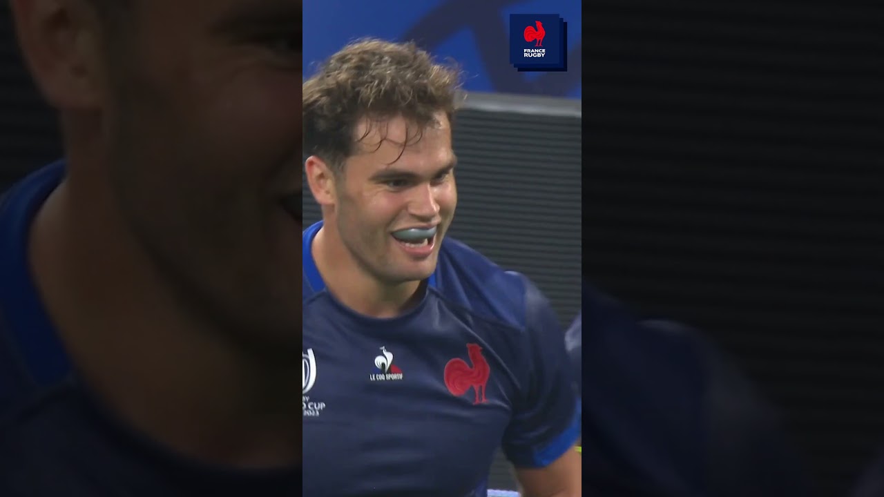 ? 3 essais de plus avec les Bleus à ajouter à la collection de Damian Penaud contre la Namibie ! ?