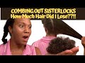 62:  Taking Down my Sisterlocks - How to Take Down Locs and How Much Hair Did I Lose?