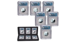 2009 6piece PR70 DC and Territorial State Quarters FDOI ...