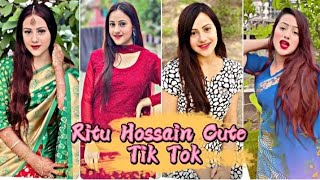 Ritu Hossain New Cute & Funny Tik Tok Vedio || Ritu Hossain || Sky Creativity