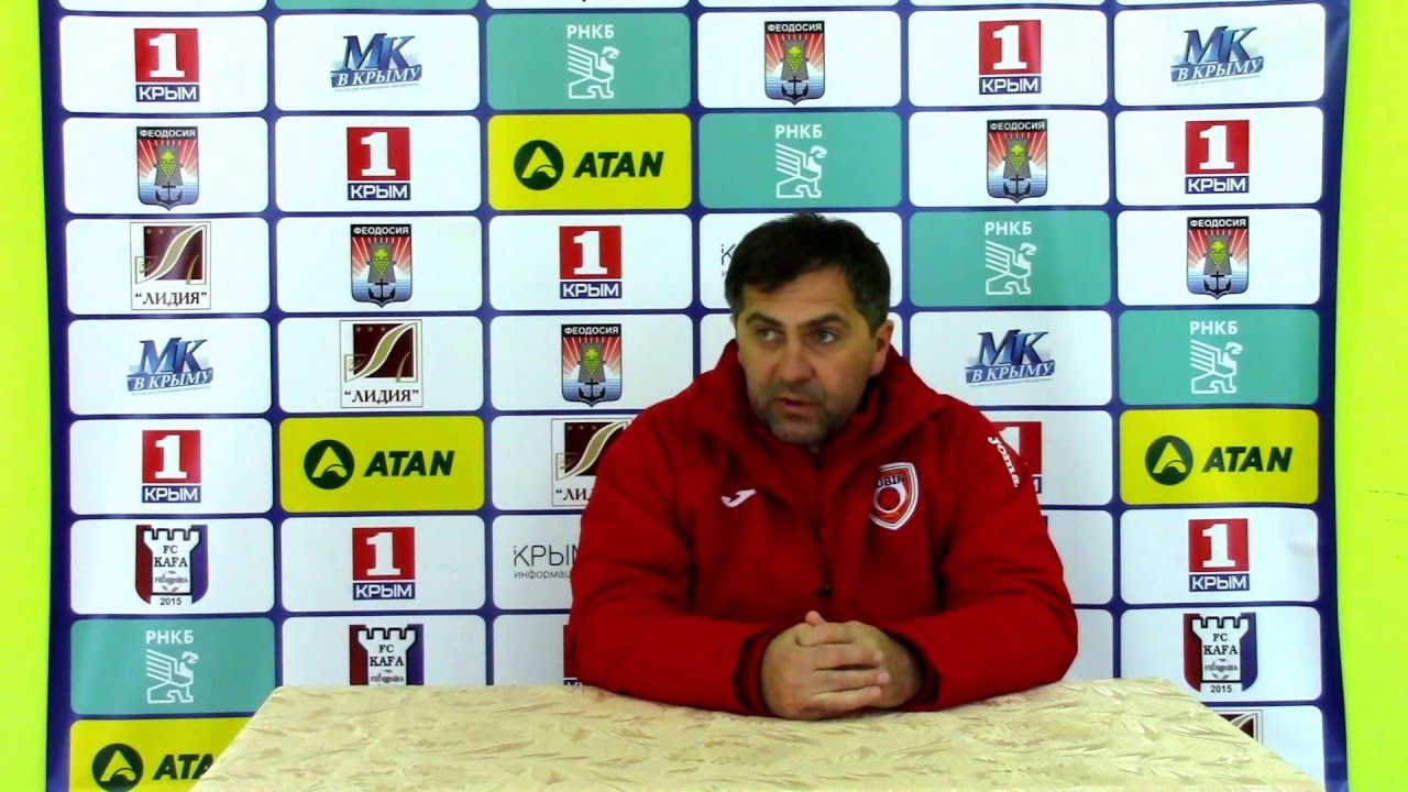 Главный тренер ФК «Рубин Ялта» Спартак Жигулин - YouTube