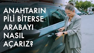 ANAHTARIN PİLİ BİTERSE ARABAYI NASIL AÇARIZ? by Oto Sanayide Bir Kadın 490 views 1 year ago 59 seconds