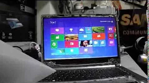 How to replace laptop screen acer aspire V5 472 6893