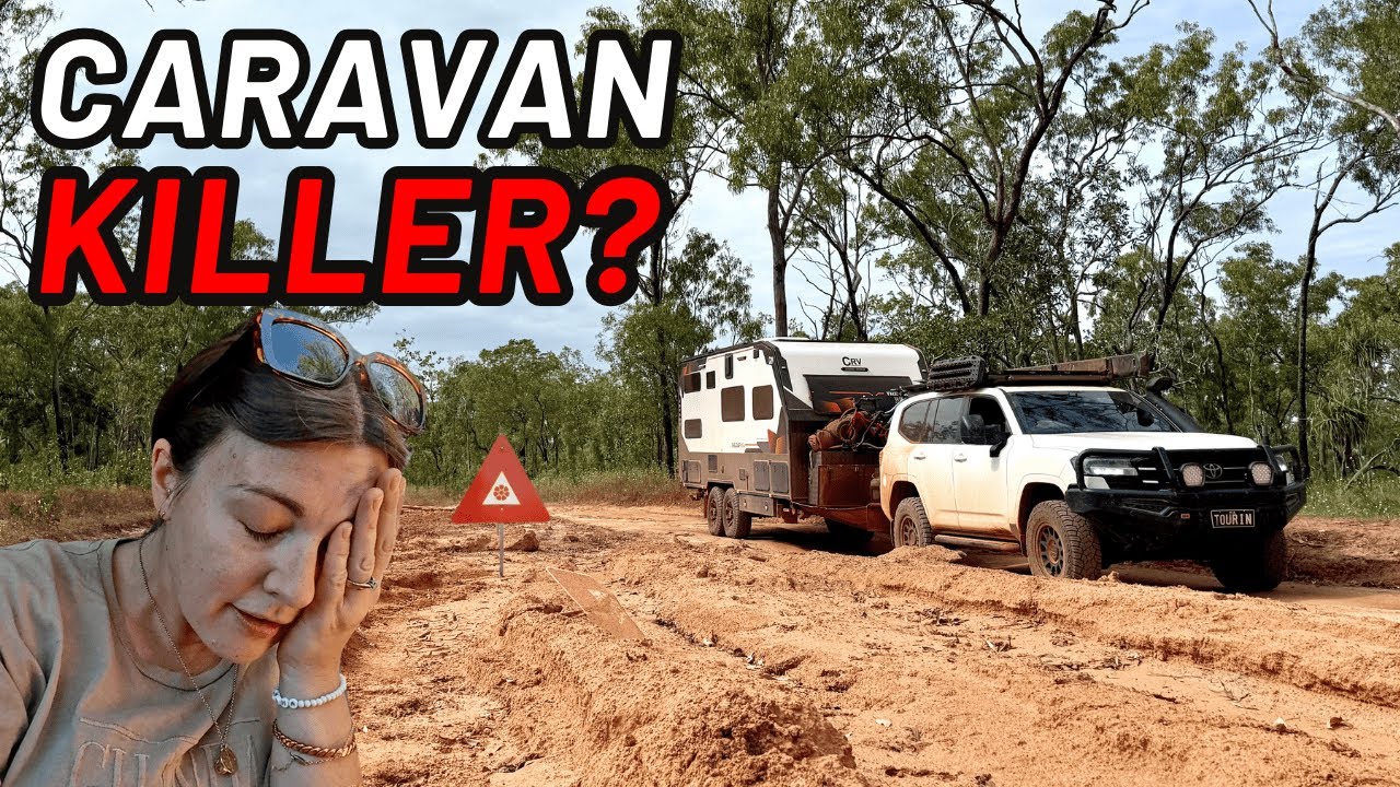 ARNHEM LAND  ||  Dragging Our Caravan 700kms OFFROAD after HUGE Rainfall