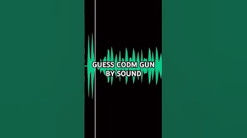 GUESS THE CODM GUN BY SOUND 🔊 (Part12) #codm #gaming #callofduty