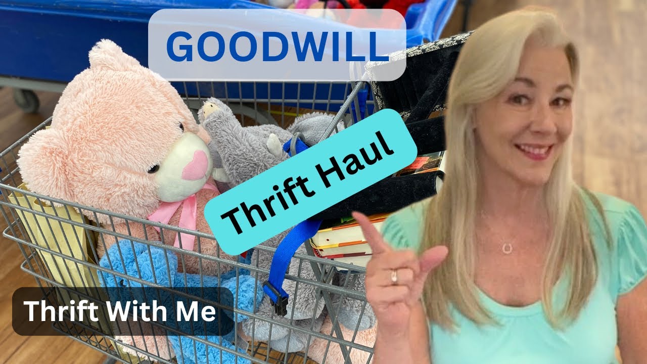 Come Thrift With Me | GOODWILL BINS I filled the cart - YouTube