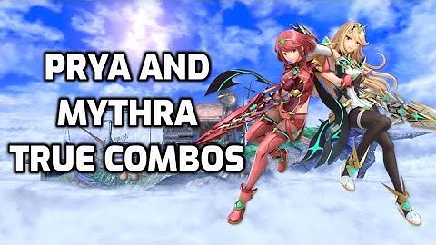 Smash Ultimate PYRA AND MYTHRA TRUE COMBOS