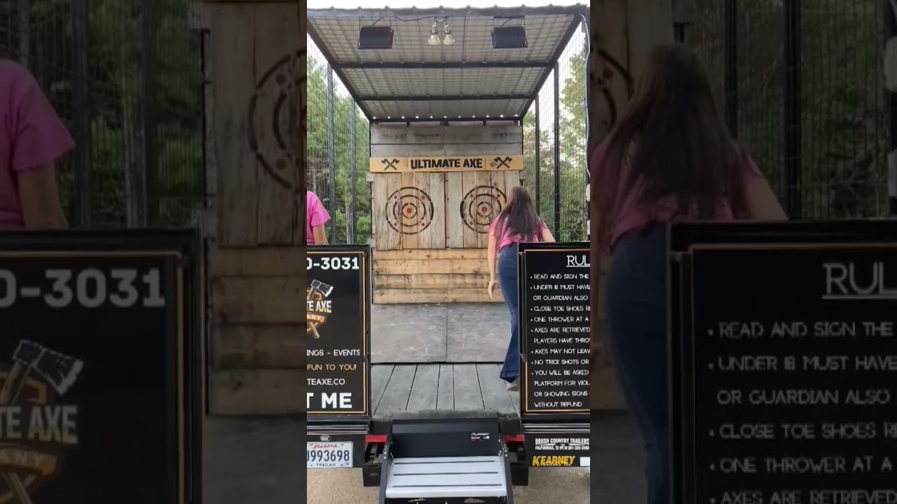 Mobile Axe Throwing In The Shreveport - Bossier Area | Ultimate Axe Co.