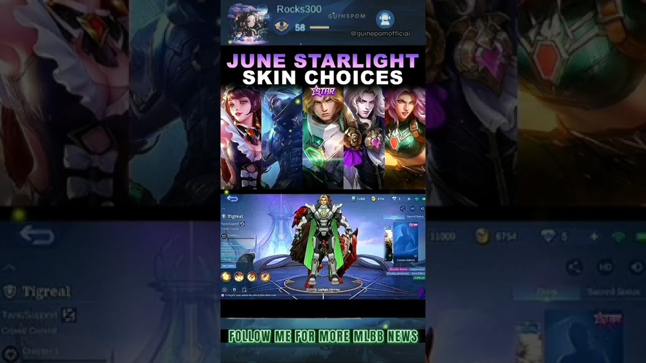 Upcoming starlight june