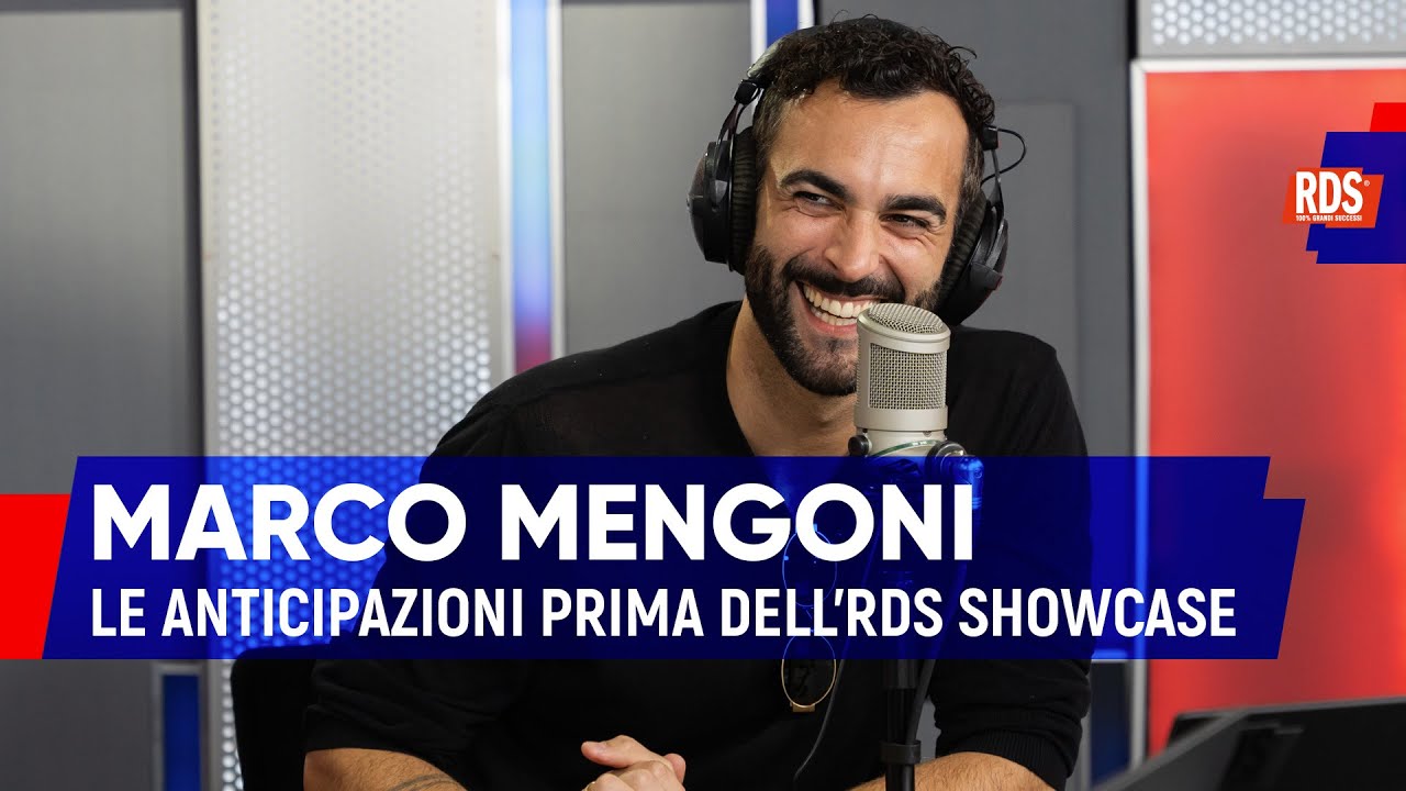 Marco Mengoni: l'intervista su RDS con Claudio & Roberta prima del suo esclusivo RDS Showcase