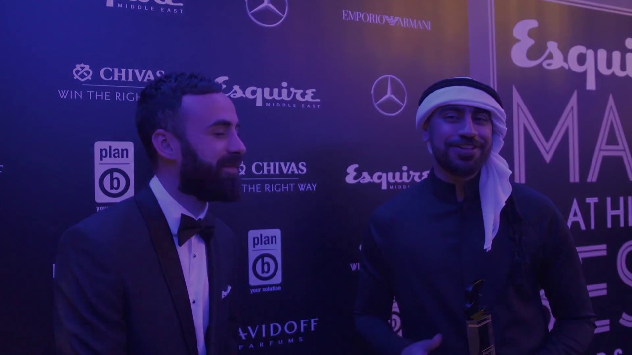 Esquire Awards - Emirati designer Ahmed Abdelrahman wins Regional Fashion Brand 2016