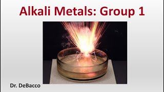 Alkali Metals Group 1