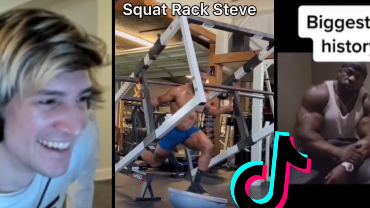 xQc Reacts to GIGACHAD Tiktoks #1