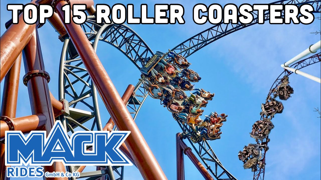 Mack Rides Track Top 15 Roller Coasters by Mack Rides (2025) - YouTube